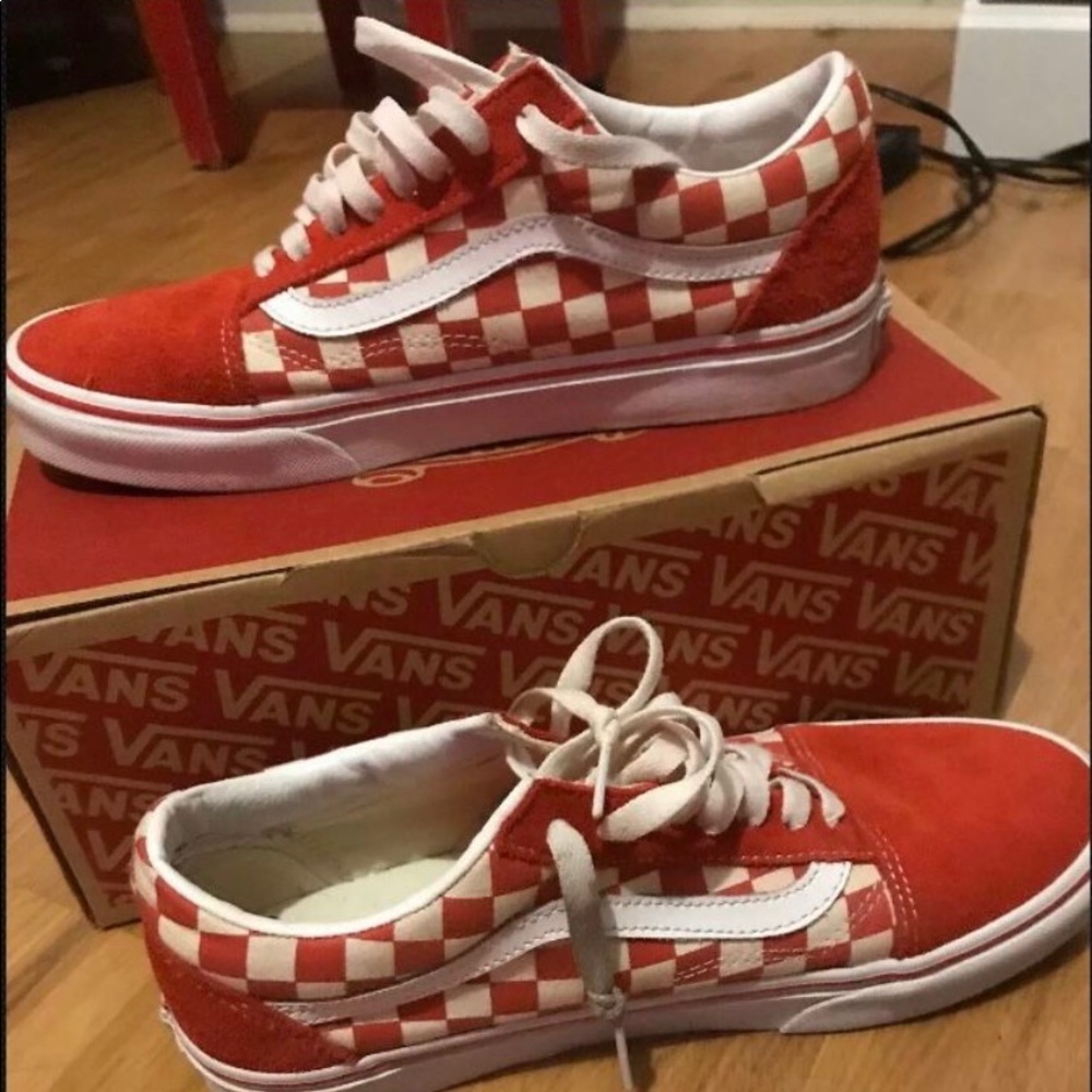 Old Skool Red Vans